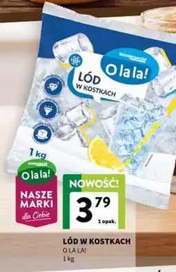 Intermarche Lód w kostkach O la la! oferta
