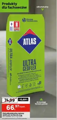 Leroy Merlin Klej odkształcalny żelowy Geoflex Ultra 22,5 kg Atlas oferta