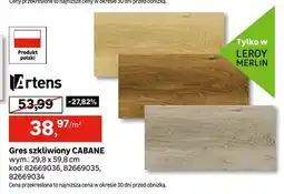 Leroy Merlin Gres szkliwiony Cabane 29,8x59,8 cm Artens oferta