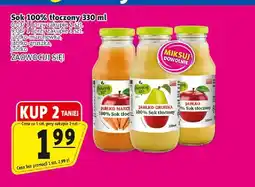 Prim Market Sok tłoczony jabłko-gruszka Zaowocuj Się! 100% oferta