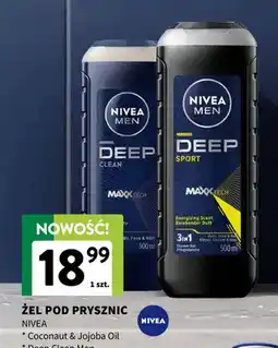 Intermarche Żel pod prysznic Coconaut & Jojoba Oil Nivea oferta
