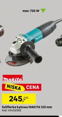Leroy Merlin Szlifierka kątowa Makita 125 mm oferta