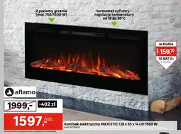Leroy Merlin Kominek elektryczny Majestic Aflamo oferta