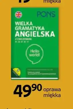 Empik Książka Wielka gramatyka angielska PONS oprawa miękka oferta
