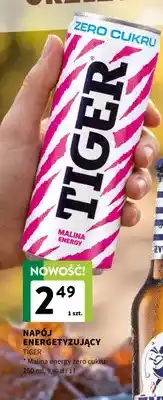 Intermarche Napój energetyzujący Tiger Malina energy zero cukru oferta