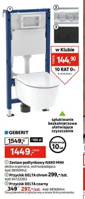 Leroy Merlin Zestaw podtynkowy Naro Mini Geberit oferta