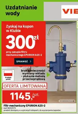 Leroy Merlin Filtr mechaniczny Epurion A25-2 oferta
