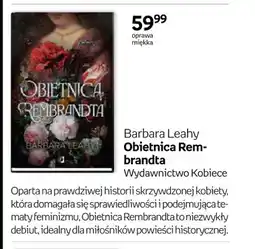 Empik Książka Obietnica Rembrandta Barbara Leahy oferta