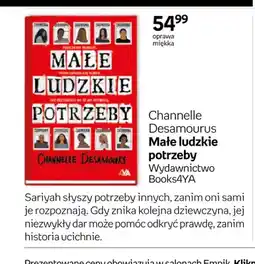Empik Książka Małe ludzkie potrzeby Channelle Desamours oferta