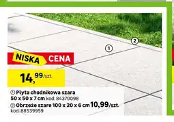Leroy Merlin Płyta chodnikowa szara 50x50x7 cm oferta