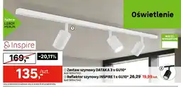 Leroy Merlin Zestaw szynowy Dataka 3xGU10 Inspire oferta