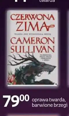 Empik Książka Czerwona zima Cameron Sullivan oferta
