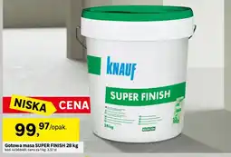Leroy Merlin Gotowa masa Super Finish 28 kg Knauf oferta