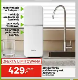 Leroy Merlin Zestaw filtrów pod zlewozmywak AUT1211/10 Philips oferta