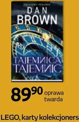 Empik Książka Tajemnica tajemnic Dan Brown oprawa twarda oferta