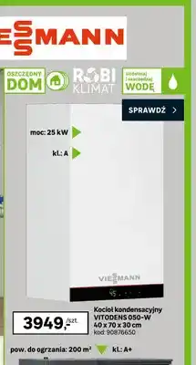 Leroy Merlin Kocioł kondensacyjny Vitodens 050-W Viessmann oferta