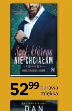 Empik Książka Szef, którego nie chciałam oprawa miękka oferta