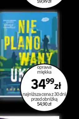 Empik Książka Nieplanowany układ oferta