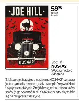 Empik Książka NOS4A2 Joe Hill oferta