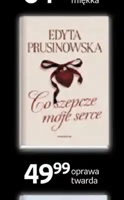 Empik Książka Co szepcze moje serce Edyta Prusinowska oprawa twarda Moondrive oferta