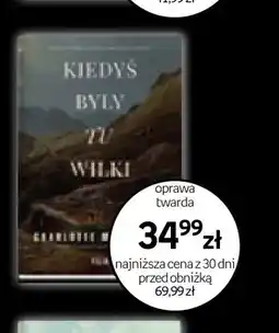 Empik Książka Kiedyś były tu wilki Charlotte McConaghy Filia oferta