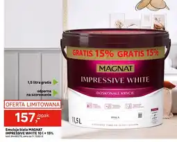 Leroy Merlin Emulsja biała Magnat Impressive White oferta