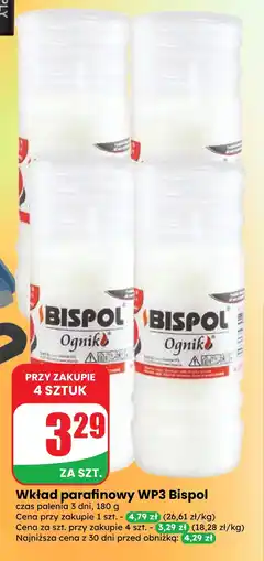 Dino Wkład parafinowy Bispol oferta