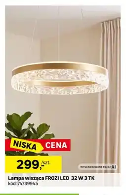 Leroy Merlin Lampa wisząca Frozi LED 3 Tk oferta