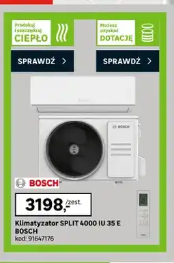 Leroy Merlin Klimatyzator Split 4000 Iu 35 E Bosch oferta
