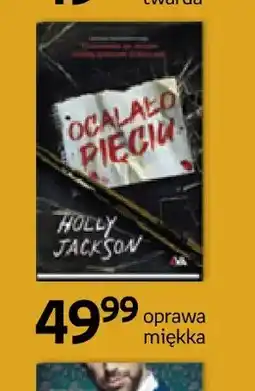 Empik Książka Ocalało pięciu Holly Jackson oprawa miękka oferta