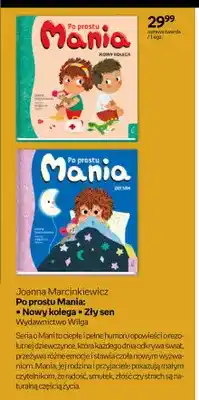 Empik Książka Po prostu Mania Nowy kolega Joanna Marcinkiewicz oferta
