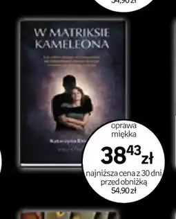 Empik Książka W matriksie kameleona Katarzyna Dodd oprawa miękka Galaktyka oferta