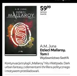Empik Książka Dzieci Mallaroy. Tom 1A.M. Juna oferta