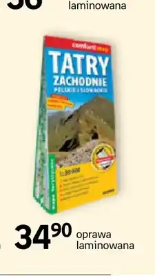 Empik Mapa Tatry Zachodnie Polskie i Słowackie Expressmap oferta