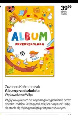 Empik Książka Album przedszkolaka Zuzanna Kaźmierczak Wilga oferta