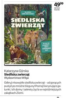 Empik Książka Katarzyna Górska Siedliska zwierząt Wydawnictwo Wilga oferta