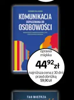 Empik Książka Komunikacja dopasowana do osobowości oferta