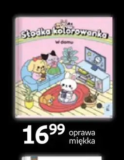 Empik Książka Słodka kolorowanka w domu oprawa miękka Wilga oferta