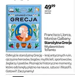 Empik Książka Francisco Llorca Montse Galbany Starożytna Grecja Wydawnictwo ToTamto oferta
