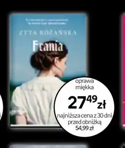 Empik Książka Frania Zyta Różańska oferta