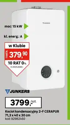 Leroy Merlin Kocioł kondensacyjny 2-F Cerapur 71,3x40x30 cm Junkers oferta