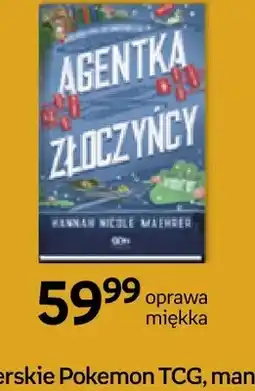 Empik Książka Agentka złoczyńcy Hannah Nicole Maehrer oprawa miękka oferta