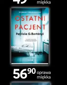 Empik Książka Ostatni pacjent Patricia G. Bertényi oferta