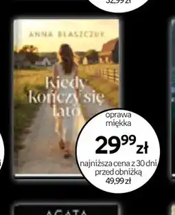 Empik Książka Kiedy kończy się lato Anna Błaszczuk oferta