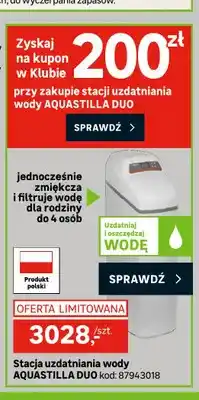 Leroy Merlin Stacja uzdatniania wody Aquastilla Duo oferta