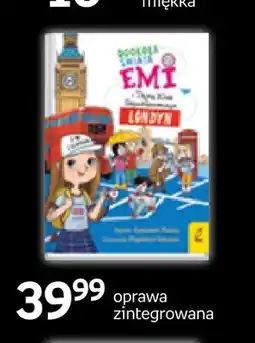 Empik Książka Dookoła świata Emi i Tajny Klub Superdziewczyn Londyn oprawa zintegrowana Wilga oferta
