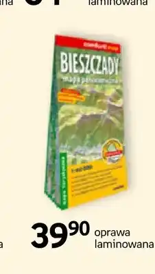 Empik Mapa panoramiczna laminowana Bieszczady Comfort! Map Expressmap oferta