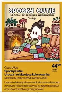 Empik Kolorowanka Spooky Cutie. Urocza i relaksująca kolorowanka Coco Wyo oferta