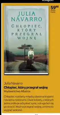 Empik Książka Chłopiec, który przegrał wojnę Julia Navarro oferta