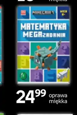 Empik Książka Matematyka Megazadania Minecraft oprawa miękka oferta
